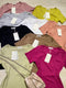MAIKAEW Half Sleeves Round Neck Tops